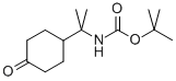 Tert-butyl 2-(4-oxocyclohexyl)propan-2-ylcarbamate Structure,1158753-35-5Structure