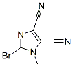 2-Bromo-1-methyl-1H-imidazole-4,5-dicarbonitrile Structure,115905-43-6Structure