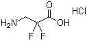 3-Amino-2,2-difluoropropionic acid hydrochloride Structure,1159825-06-5Structure