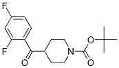 Tert-butyl 4-(2,4-difluorobenzoyl)piperidine-1-carboxylate Structure,1159825-99-6Structure