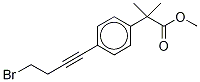 4-(4-Bromo-1-butyn-1-yl)-α,α-dimethyl-benzeneacetic acid methyl ester Structure,1159977-16-8Structure