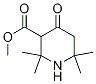 4-Oxo-2,2,6,6-tetramethyl-3-piperidinecarboxylic acid methyl ester Structure,1159977-55-5Structure