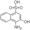 1-Amino-2-naphthol-4-sulfonic acid Structure,116-63-2Structure