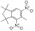 1,1,3,3,5-Pentamethyl-4,6-dinitroindane Structure,116-66-5Structure