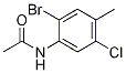 N-acetyl-2-bromo-5-chloro-4-methylaniline Structure,116010-06-1Structure