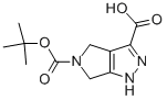 Pyrrolo[3,4-c]pyrazole-3,5(1H)-dicarboxylic acid, 4,6-dihydro-, 5-(1,1-dimethylethyl) ester Structure,1160248-35-0Structure