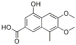 4-Hydroxy-6,7-dimethoxy-8-methyl-2-naphthalenecarboxylic acid Structure,1160440-51-6Structure