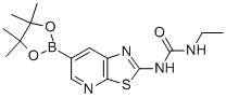 1-Ethyl-3-[6-(4,4,5,5-tetramethyl-1,3,2-dioxaborolan-2-yl)thiazolo[5,4-b]pyridin-2-yl]urea Structure,1160791-16-1Structure