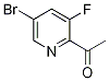 1-(5-Bromo-3-fluoropyridin-2-yl)ethanone Structure,1160936-52-6Structure