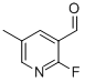 2-Fluoro-5-methyl-3-pyridinecarboxaldehyde Structure,1160993-95-2Structure