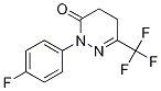 2-(4-Fluorophenyl)-6-(trifluoromethyl)-4,5-dihydropyridazin-3(2h)-one Structure,1161004-70-1Structure