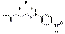 Methyl 5,5,5-trifluoro-4-(2-(4-nitrophenyl) hydrazono)pentanoate Structure,1161004-91-6Structure