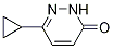 6-Cyclopropylpyridazin-3(2h)-one Structure,1161737-33-2Structure