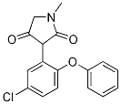 3-(5-Chloro-2-phenoxyphenyl)-1-methyl-2,4-pyrrolidinedione Structure,1162120-35-5Structure