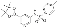 4-Methyl-n-(5-(4,4,5,5-tetramethyl-1,3,2-dioxaborolan-2-yl)pyridin-3-yl)benzenesulfonamide Structure,1162681-06-2Structure