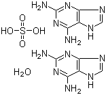 1H-Purine-2,6-diamine sulfate (2:1) monohydrate Structure,116295-72-8Structure