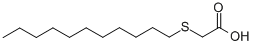 (Undecylthio)-acetic acid Structure,116296-31-2Structure