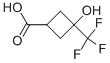 3-Hydroxy-3-(trifluoromethyl)cyclobutane-1-carboxylic acid Structure,1163729-49-4Structure