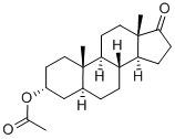 [(3R,5s,8r,9s,10s,13s,14s)-10,13-dimethyl-17-oxo-1,2,3,4,5,6,7,8,9,11,12,14,15,16-tetradecahydrocyclopenta[a]phenanthren-3-yl] acetate Structure,1164-95-0Structure