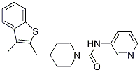 4-[(3-Methylbenzo[b]thien-2-yl)methyl]-n-3-pyridinyl-1-piperidinecarboxamide Structure,1164113-03-4Structure