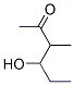 2-Hexanone, 4-hydroxy-3-methyl-(9ci) Structure,116530-49-5Structure