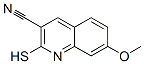 2-Mercapto-7-methoxy-quinoline-3-carbonitrile Structure,116705-02-3Structure