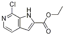 7-Chloro-1h-pyrrolo[2,3-c]pyridine-3-carboxylic acid Structure,1167055-41-5Structure