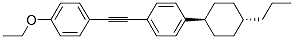 Benzene, 1-[2-(4-ethoxyphenyl)ethynyl]-4-(trans-4-propylcyclohexyl)- Structure,116903-48-1Structure