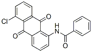 Benzamide,n-(5-chloro-9,10-dihydro-9,10-dioxo-1-anthracenyl)- Structure,117-05-5Structure