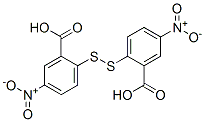 2-(2-Carboxy-4-nitrophenyl)disulfanyl-5-nitrobenzoic acid Structure,1170-38-3Structure