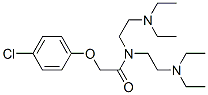 2-(4-Chlorophenoxy)-n,n-bis(2-diethylaminoethyl)acetamide Structure,1170-51-0Structure