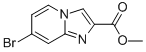 7-Bromoimidazo[1,2-a]pyridine-2-carboxylic acid methyl ester Structure,1170024-19-7Structure