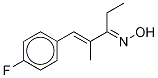 (1E,3e)-1-(4-fluorophenyl)-2-methyl-1-penten-3-one oxime Structure,1170613-55-4Structure