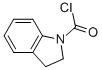 1H-indole-1-carbonyl chloride, 2,3-dihydro-(9ci) Structure,117086-91-6Structure