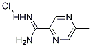 5-Methylpyrazine-2-carboximidamidehydrochloride Structure,1171036-44-4Structure