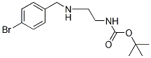 N-[2-[[(4-bromophenyl)methyl]amino]ethyl]carbamic acid 1,1-dimethylethyl ester Structure,1171245-32-1Structure