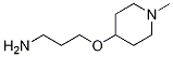 {3-[(1-Methylpiperidin-4-yl)oxy]propyl}amine Structure,1171770-24-3Structure