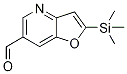 2-(Trimethylsilyl)furo[3,2-b]pyridine-6-carbaldehyde Structure,1171920-34-5Structure