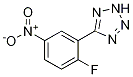 5-(2-Fluoro-5-nitrophenyl)-2h-tetrazole Structure,1171938-74-1Structure