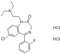 Flurazepam dihydrochloride Structure,1172-18-5Structure