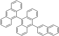 10-(Anthracen-10-yl)-9-(naphthalen-2-yl)anthracene Structure,1172087-80-7Structure