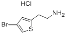 4-Bromo-2-thiopheneethanamine hydrochloride Structure,1172469-40-7Structure