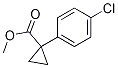 Methyl1-(4-chlorophenyl)cyclopropanecarboxylate Structure,117252-05-8Structure