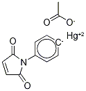 N-[p-(acetylmercuric)phenyl]maleimide Structure,117259-61-7Structure