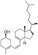 (1S)-3-[(Z)-2-[(1R,3aR,7aR)-7a-Methyl-1-[(2R)-6-Methylheptan-2-Yl]-1,2,3,3a,6,7-Hexahydroinden-4-Yl]Ethenyl]-4-Methylcyclohex-3-En-1-Ol Structure,1173-13-3Structure