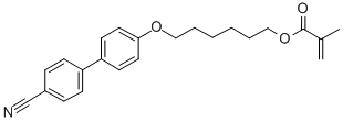 6-[4-(4-Cyanophenyl)phenoxy]hexyl methacrylate Structure,117318-91-9Structure