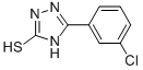 5-(3-Chlorophenyl)-4h-1,2,4-triazole-3-thiol Structure,117320-61-3Structure