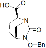 (2S,5r)-6-(benzyloxy)-7-oxo-1,6-diazabicyclo[3.2.1]octane-2-carboxylic acid Structure,1174020-25-7Structure