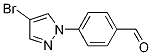 4-(4-Bromo-1h-pyrazol-1-yl)benzaldehyde Structure,1174064-63-1Structure