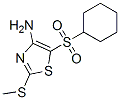 4-Amino-5-(cyclohexylsulfonyl)-2-methylthiothiazole Structure,117420-90-3Structure